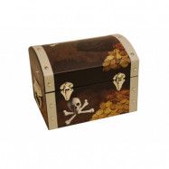 StorOchLiten Skattkista sjörövare 22 cm