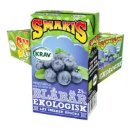 Smakis Blåbär Krav - 27-pack