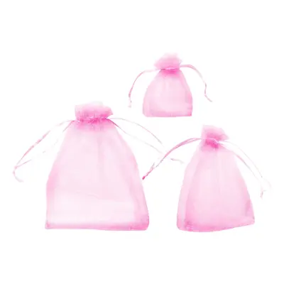 Smyckespåsar Rosa - Small