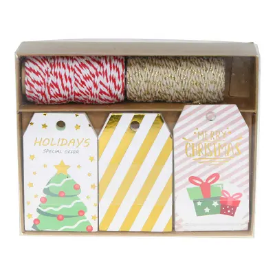 Snöre & Juladresser Kit - 32-pack