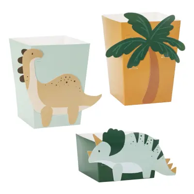Snackbägare Dinosaurier - 6-pack