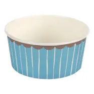 Snacksbägare Blå/Brun - 4-pack