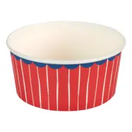 Snacksbägare Röd/Blå - 4-pack