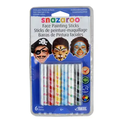 Snazaroo Ansiktsmålningskritor Kalas