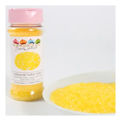 Sockerkristaller Gul