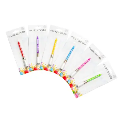 Spelande Tårtljus - 1-pack