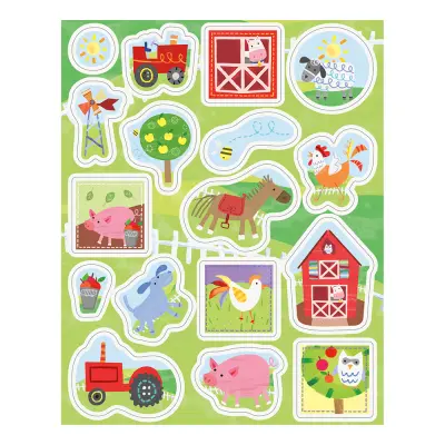 Stickers Bondgård - 68-pack