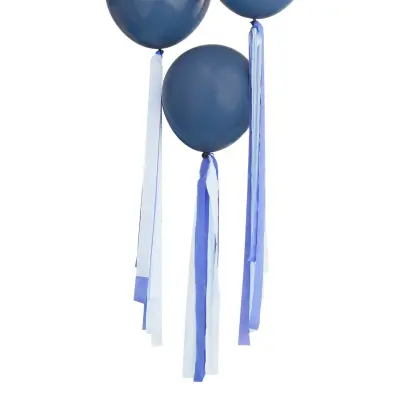 Streamers till Ballong Blå Mix