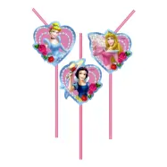 Sugrör Disney Prinsessor - 10-pack