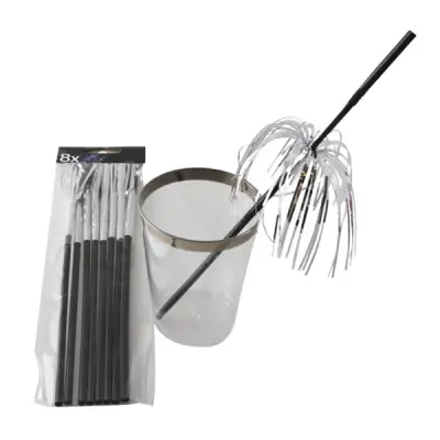 Sugrör Fyrverkerier - Silver