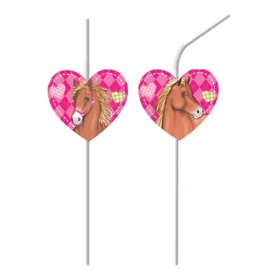 Sugrör Häst - 6-pack