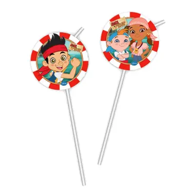 Sugrör Jake & Piraterna - 6-pack