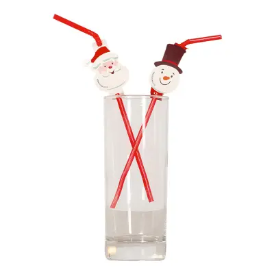 Sugrör Julfigurer - 20-pack