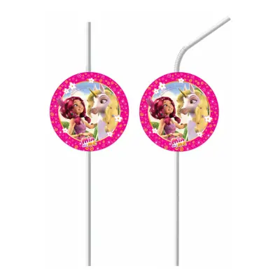 Sugrör Mia & Me - 6-pack