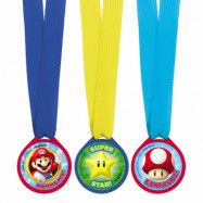 Super Mario Medaljer - 12-pack