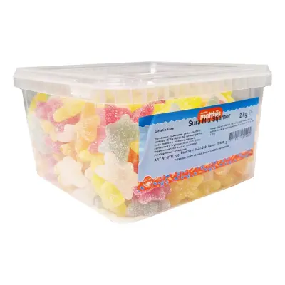 Sura Stjärnor Mix Storpack - 2 kg