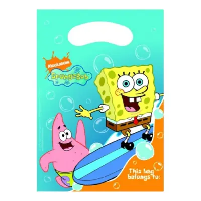 Svampbob Fyrkant Kalaspåsar