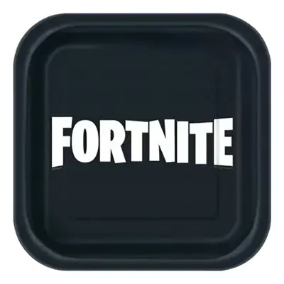 Svarta Pappersassietter Fortnite - 8-pack