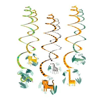 Swirls Djungeldjur - 6-pack