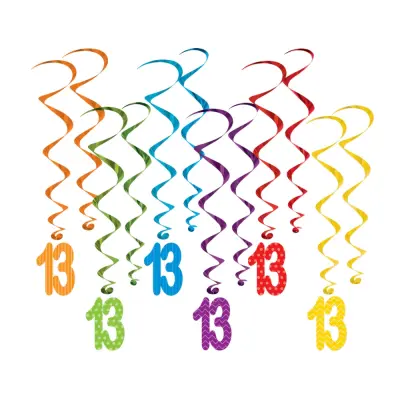 Swirls Flerfärgade 13