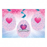 Swirls Hatchimals Hängande Dekoration - 3-pack