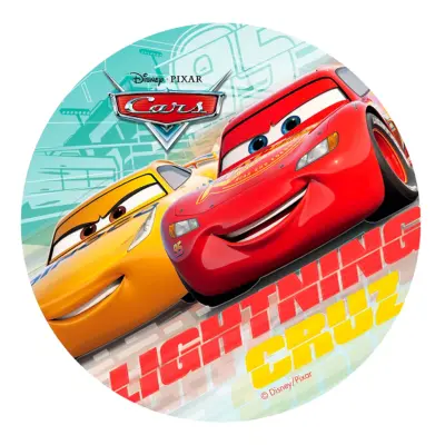 Tårtbild Bilar/Cars