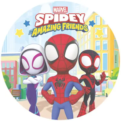 Tårtbild Spidey Oblat 20 cm