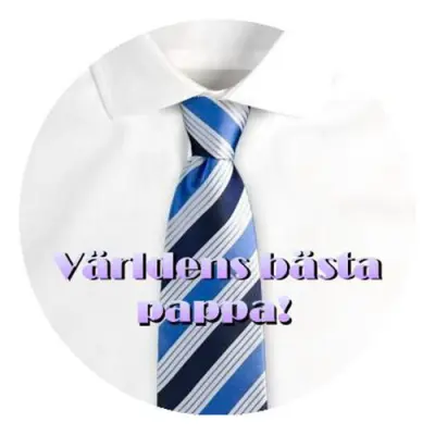 Tårtbild Världens Bästa Pappa!