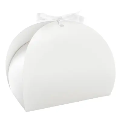 Tårtboxar med Band Vit - 10-pack