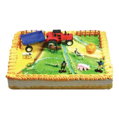 Tårtdekoration Bondgård