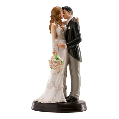 Tårtdekoration Bröllopspar Kiss