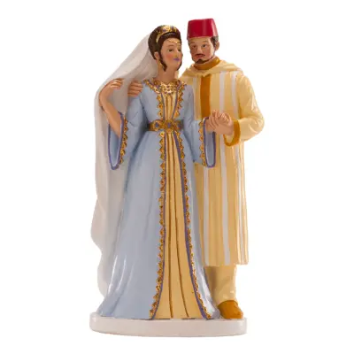 Tårtdekoration Bröllopspar Orentaliskt