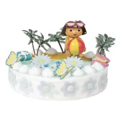 Tårtdekoration Dora