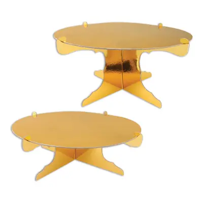 Tårtfat Guldmetallic - 2-pack