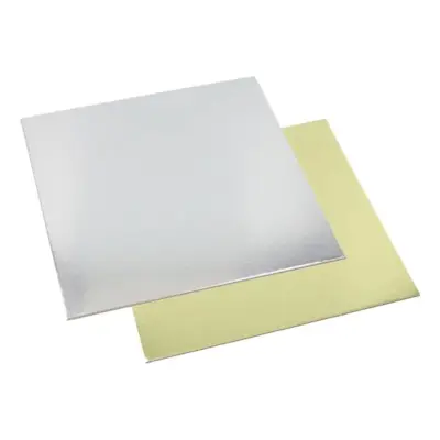 Tårtfat Kantigt Silver/Guld - 30 x 40 cm