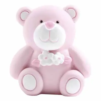 Tårtfigur Nalle Rosa