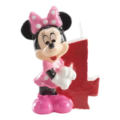 Tårtjus Mimmi Pigg 4 år