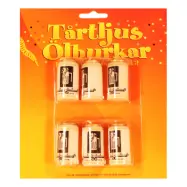 Tårtljus Ölburkar - 6-pack