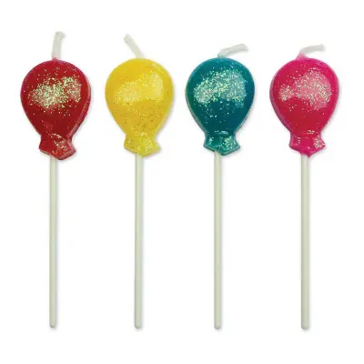 Tårtljus Ballonger - 8-pack