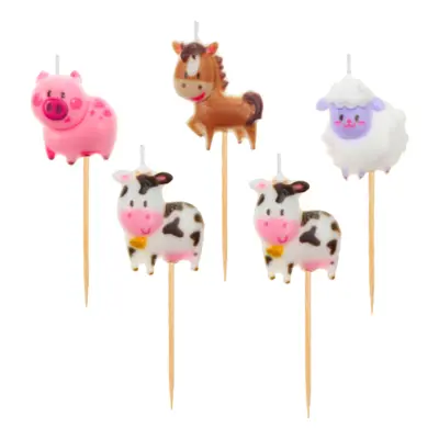 Tårtljus Bondgårdsdjur