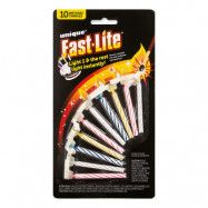 Tårtljus Fast-Lite - 10-pack