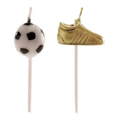 Tårtljus Fotbollsett