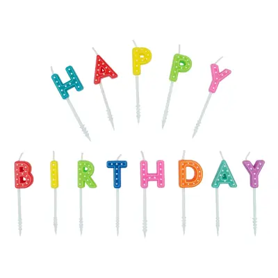 Tårtljus Happy Birthday