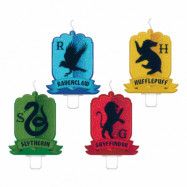 Tårtljus Harry Potter Elevhem - 4-pack