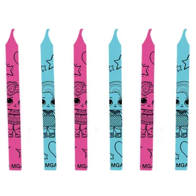 Tårtljus LOL Surprise, 12-pack