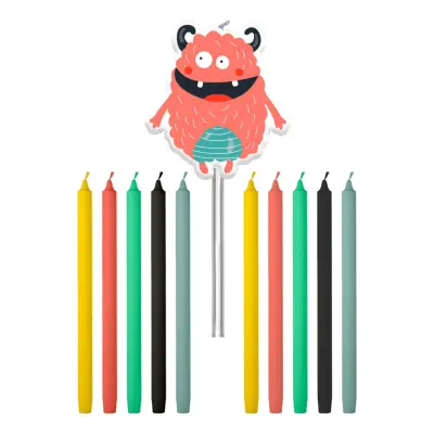 Tårtljus Monster Bash