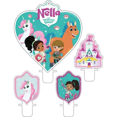 Tårtljus Nella 4 delar