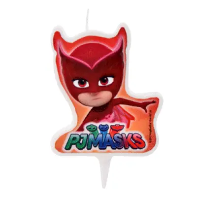 Tårtljus Pyjamashjältarna Ugglis