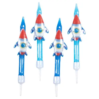 Tårtljus raketer 4-pack