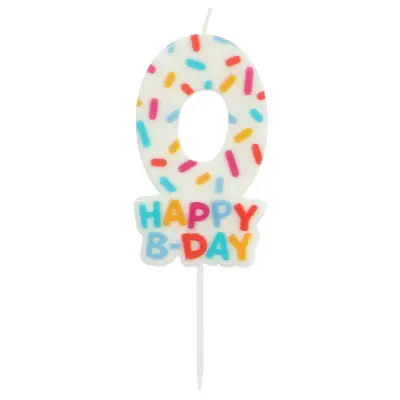 Tårtljus Siffra Strössel